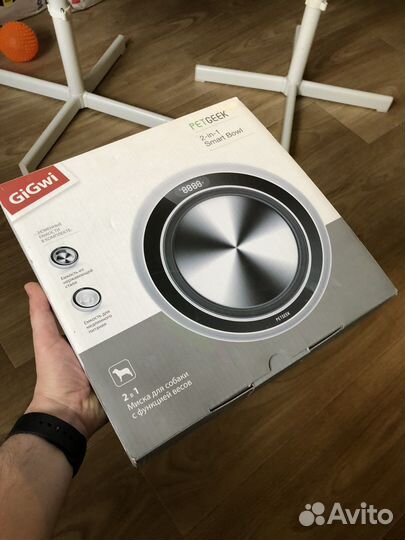 Gigwi pet geek интерактивная миска-весы