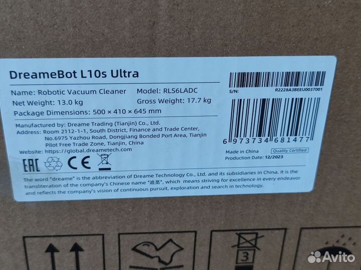 Новый Dreame bot l10s ultra гарантия+доставка