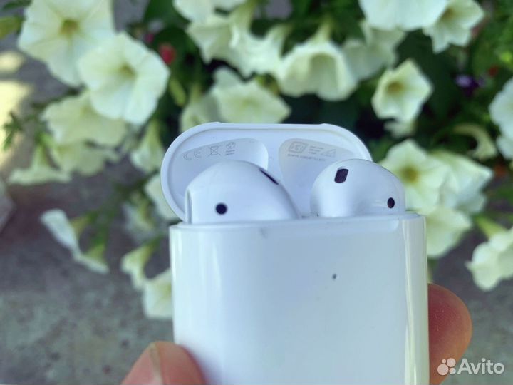 Наушники AirPods 2 + чехол