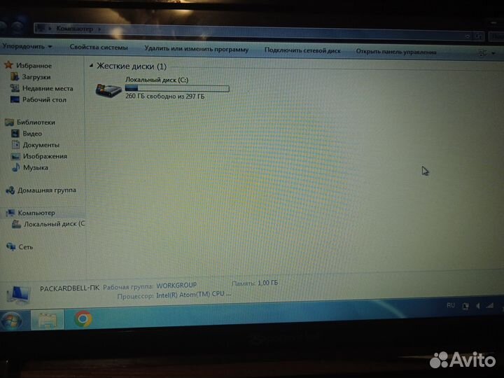 Packard bell нетбук