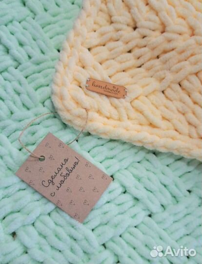 Плед детский плюшевый