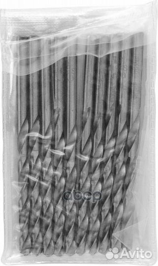 Сверло Thorvik по металлу HSS 4,0 мм (упаковка 10