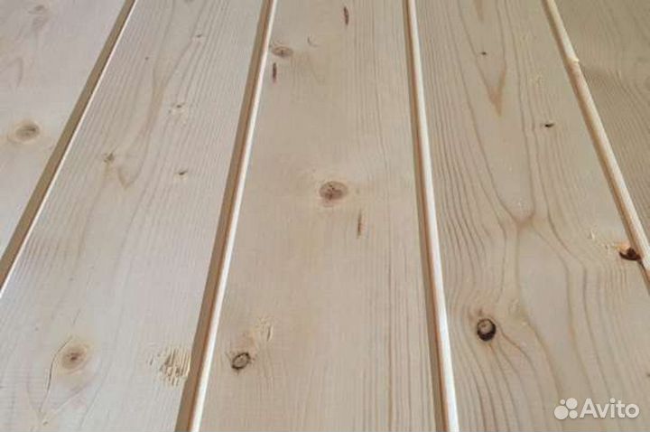 Имитация Бруса для Бюджетной Бани 17х142 Сорт Вс