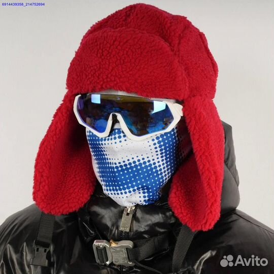 Шапка ушанка Supreme Shearling Trooper (Арт.38171)