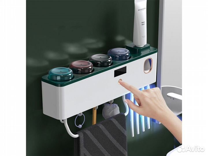 Держатель для зубных щеток с функцией стерелизатор