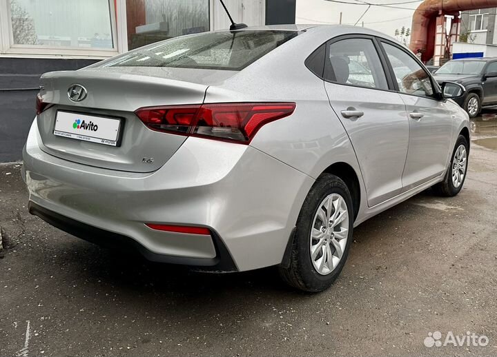 Hyundai Solaris 1.6 AT, 2018, 50 700 км