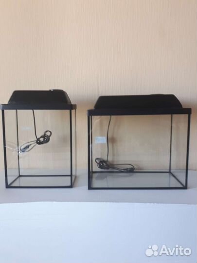 Аквариумы новые заводские с подсветкой