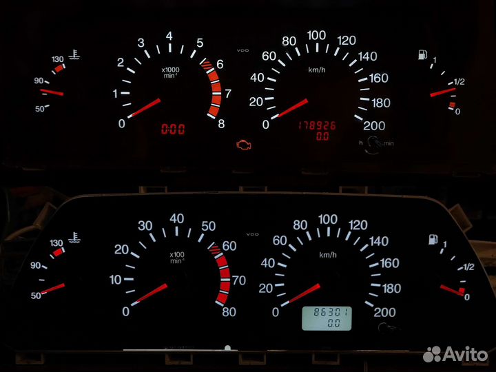 Led платы подсветки щитка приборов 2110/2114/Нива