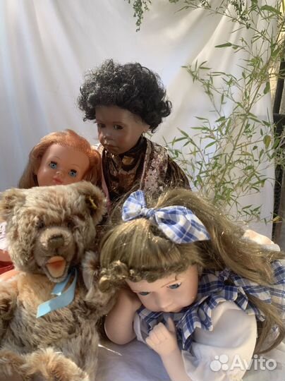 Куклы, мишка Steiff