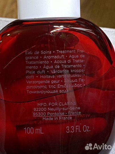 Clarins мист тонизирующая вода