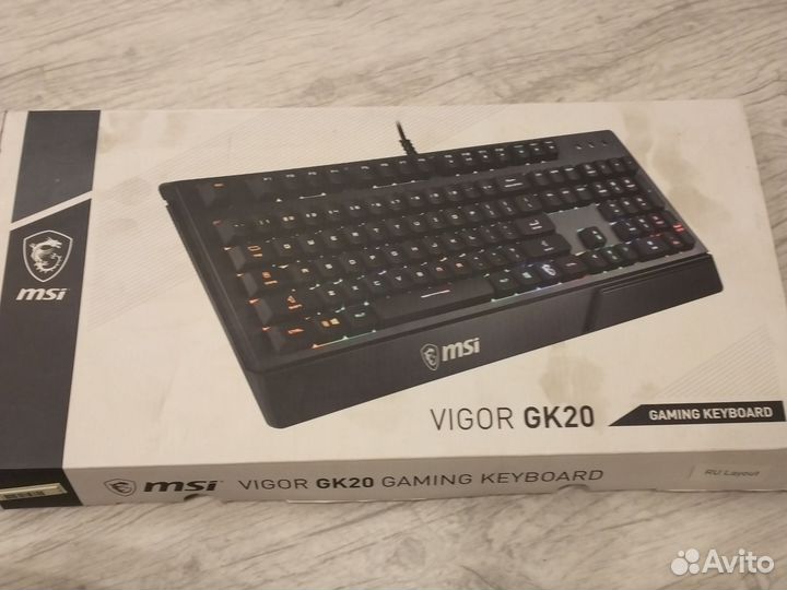 Клавиатура msi vigor gk30