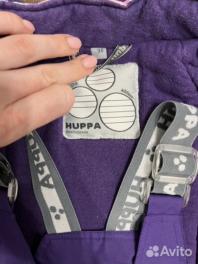 Зимний костюм для девочки 98 huppa