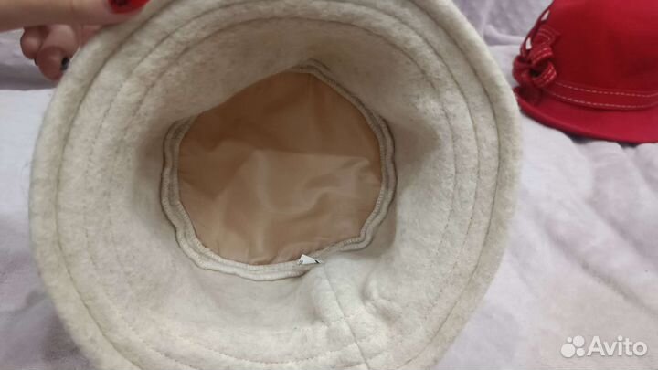 Шляпа фетровая женская