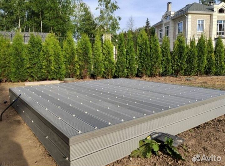 Террасная доска дпк для веранды