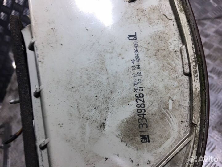 Фонарь задний правый Opel Zafira Family рест. 2010