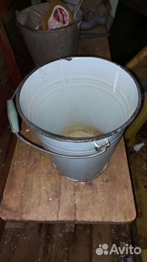 Ведра эмалированные