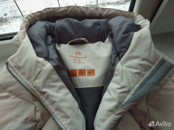 Пуховик Outventure для девочки р 152