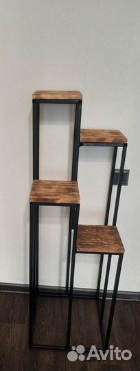 Полки для цветов лофт