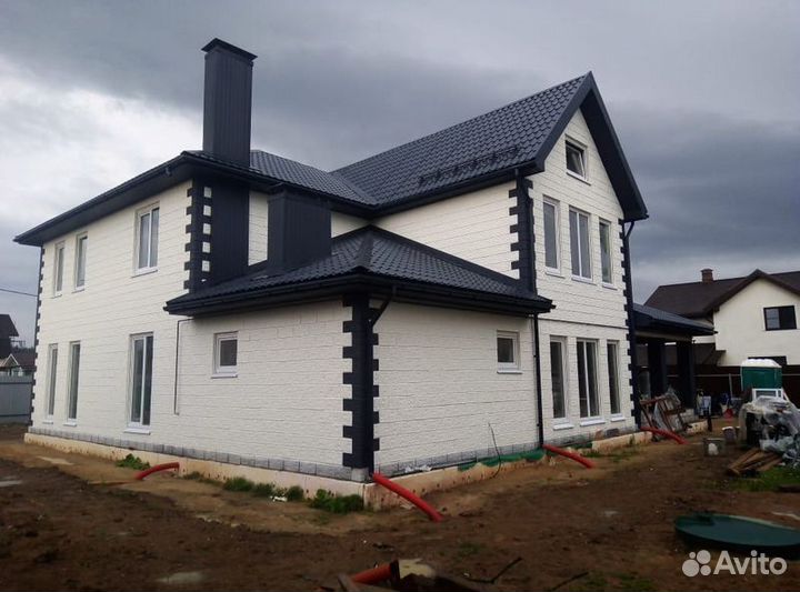 Утепленный блок с облицовкой