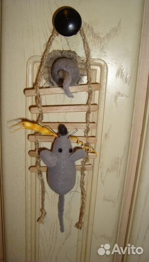 Мышки. Ручная работа