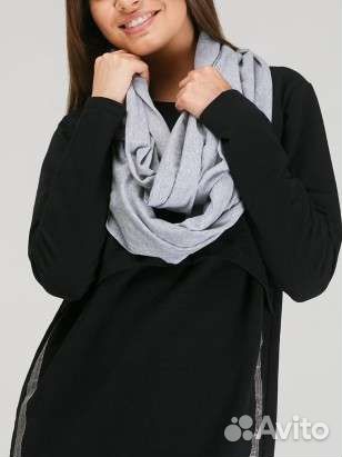 Шарф накидка для кормления милк-снуд