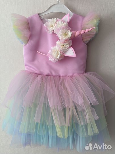 Платье для девочки 104 110 праздничное