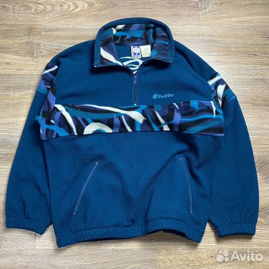 Винтажный Флис Lotto Italy Vintage