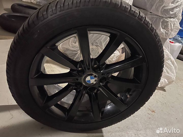 Колеса в сборе 245/45/18 диски bmw шины dunlop