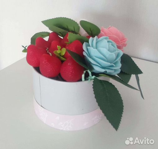 Букет из мыла.Мыловарение.Букеты.Цветы