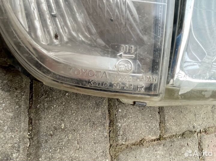 Передние фары toyota land cruiser 100 оригинал