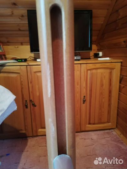 Детская кроватка с маятником и ящиком