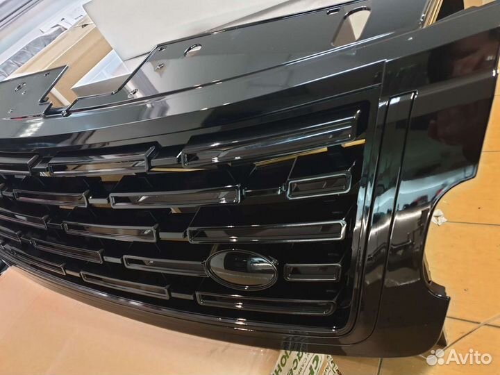 Решетка радиатора Range Rover black в стиле 2023