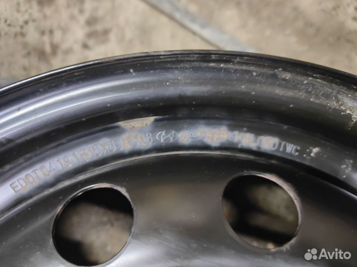 Оригинальные штампованные диски r15, Солярис,Рио