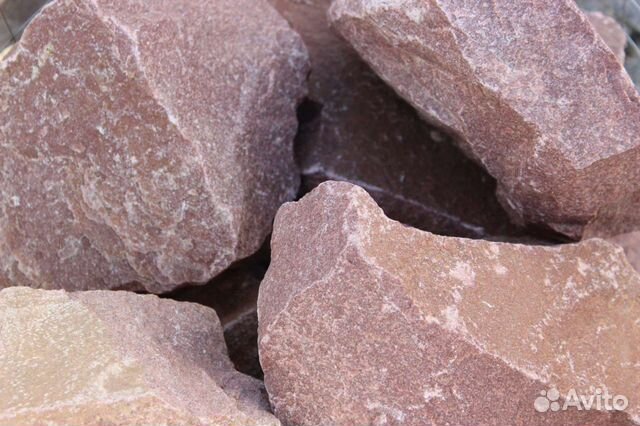 Камни для бани, Малиновый кварцит