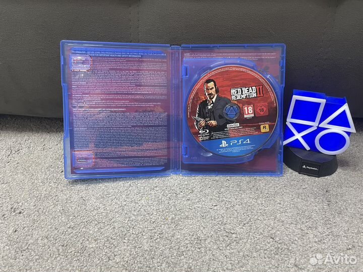 Read dead redemption 2 диск на ps4
