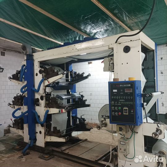 Шестицветная флексографическая машина YT-6-600