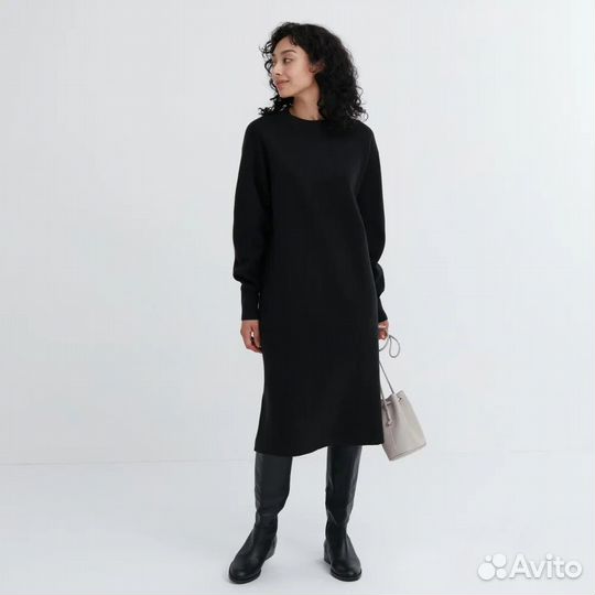 Платье Uniqlo 3D Knit шерсть