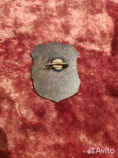 Значок Дружинник СССР с повязкой