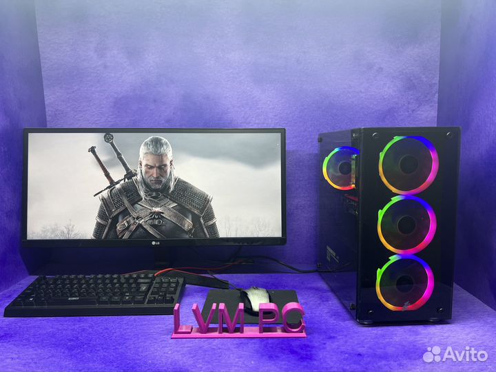 Новый игровой пк i3-10100f/RTX 2060 super