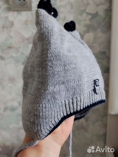 Шапка демисезонная для малыша