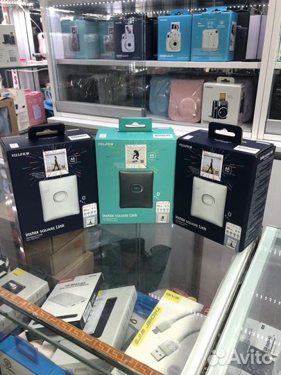 Фотопринтер Instax Square Link (Новый)