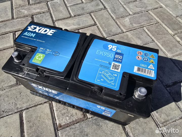 Аккумулятор exide AGM ek 950