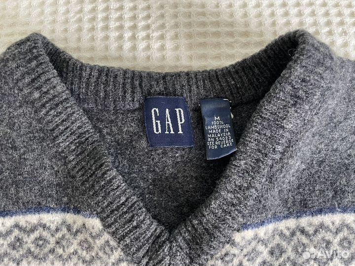 Свитер из овечьей шерсти Gap