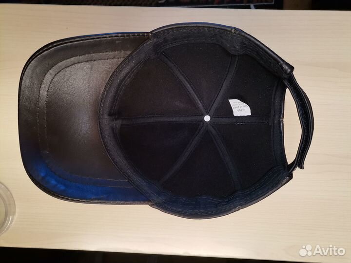 Бейсболка из натуральной кожи SSalik (Турция)