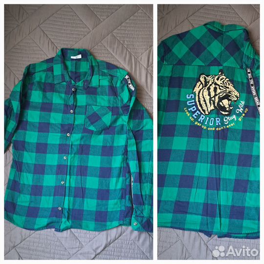 Рубашка, худи, полувер, брюки