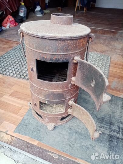 Печь буржуйка для гаража