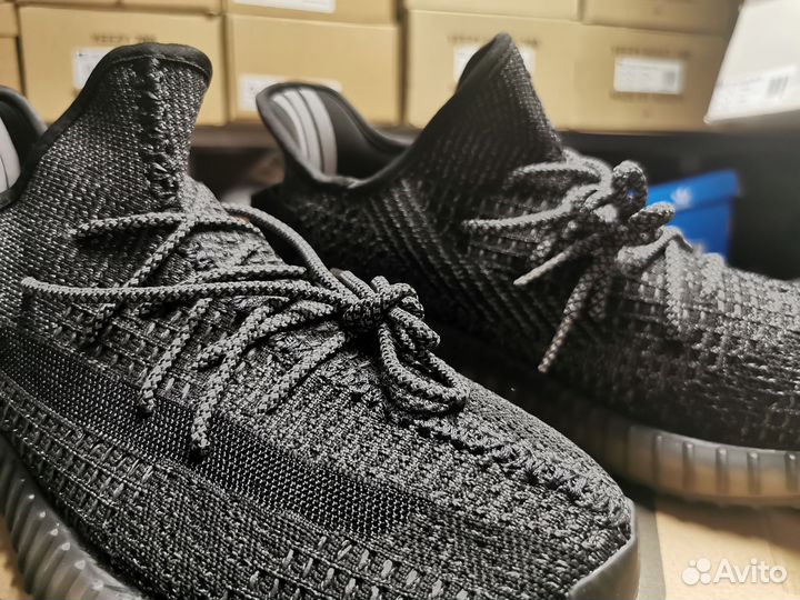 Аdidas yeezy boost 350 v 2 (светятся) (36-45)