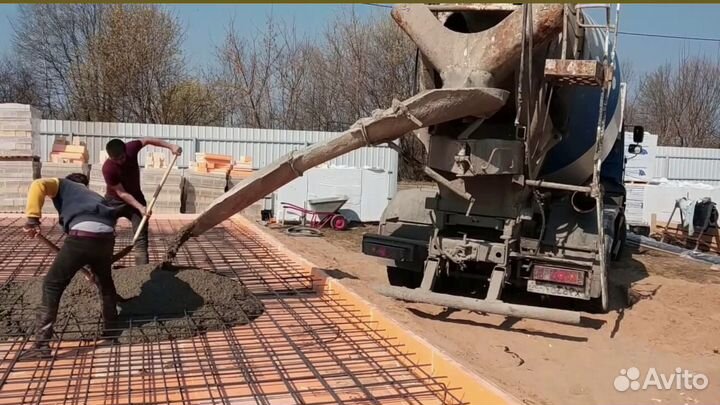 Раствор бетона строительный м150 56/93