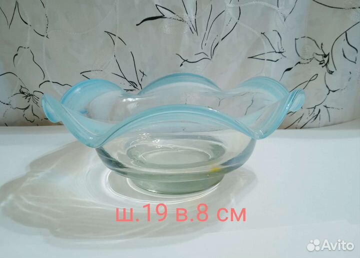 Посуда цветное стекло