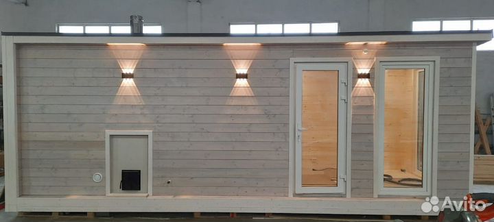 Каркасная баня в наличии от производителя